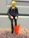 Anime Heroes ONE PIECE SANJI 6.5" Action Figure Bandai CHEF PIRATE BLACK LEG 