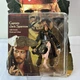 NEW Disneys Pirates of the Caribbean Jack Sparrow Action Figure, 2006 Zizzle, 4"
