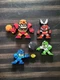 Jakks Pacific MEGA MAN Classic 8-BIT Figures Lot