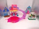 Disney Glitter Glider Castle MagiClip Princess Dolls Set Kingdom  Night at the B