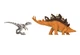 Jurassic World Dominion Minis Atrociraptor Stegosaurus Mattel Figures 2022