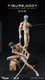 Stock VTOYS X BMS 1:12 Male Flexible Doll 6" Figure Jointed Body w/ Head Model