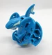 Bakugan Evolution Spin Master Blue Aquos Genesis Warrior Whale B800 Anime Toy