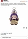 Authentic POP MART LABUBU  PRONOUNCE WINGS OF FORTUNE Vinyl Plush Hanging Card