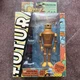 Futurama Calculon action figure with exclusive Santa Robot part by Toynami worn