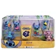 Disney Lilo Stitch STITCH & ANGEL 7-Piece Collectible Figurine Set 2" NEW 2025