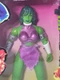 1997 TOY BIZ SHE- HULK MARVEL UNIVERSE 10" ACTION FIGURE & ACCESSORY NRFB