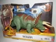 World Dinosaur Figure Jurassic Roar Strikers Jurassic Mattel Triceratops Sound