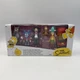 Krusty the Clown Show Multi Pack Action Figure 5-Pack Simpsons Jakks New Sealed