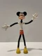 Vintage Walt Disney Productions Mickey Mouse Posable Bendable Bendy 5" Figure