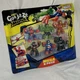 Heroes of Goo Jit Zu Minis - Marvel Mega 6 Pack Spiderman Hulk Iron Man Figures