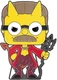 FUNKO POP! PINS: Simpsons: Horror - Devil Flanders [Used Very Good Toy] Pin