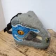 Jurassic World Chomp 'N Roar Mask Velociraptor Blue 2017 Halloween Dinosaur 