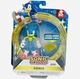 Sonic The Hedgehog 30th Anniversary Neon Sonic Jakks 4" Inch Figure Wave 5 2021
