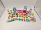 Shopkins Lot of 35 +Figures Mixed Seasons! Furniture Foods Gem Rares!!