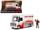 1/24 Jada Deadpool Taco Truck with Deadpool Diecast Figurine Marvel Series 99730