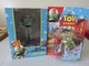 Vintage Toy Story Buzz Lightyear Talking Bank and Action Figure LOT