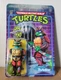 Super 7 Teenage Mutant Ninja Turtles Sewer Samurai Leonardo Reaction Figure