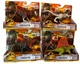 4x Jurassic World Park Extreme Damage Lot, Pyroraptor, Dimetrodon, Velociraptor
