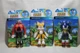 New Sonic The Hedgehog + Tails + Dr. Eggman Bendems Poseable Sega Set Lot of 3