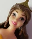 POLLY POCKET DOLL DISNEY MAGICLIP MAGIC CLIP BEAUTY & THE BEAST BELLE NUDE CROWN