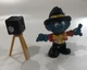 Vintage Photographer Smurf PVC Figure And Camera 1981 Peyo Schleich 2&rdquo;