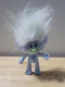 Troll Doll Blue Silver Sparkle Hasbro Character Figure Arms Legs Move Toy Figure