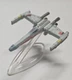 MicroMachines X-Wing Luke SkyWalker Galoob Loose, Stand Plastic Star Wars