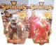  Lot 2 WWE Superstars Hollywood Hulk Hogan NWO & Ric Flair Mattel  Series 1