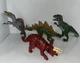 Dinosaurs Posable With Roaring Sound And Light Up Eyes Set Of 4 Kid Galaxy