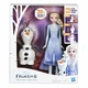 Disney Frozen 2 Talk and Glow Olaf and Elsa Dolls Hasbro NEW 20+ Sounds Phrases