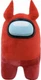 😈 TOIKIDO Among Us Red 12" Plush w/ Devil Horns BRAND NEW with TAGS !!