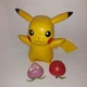 Pokemon Train and Play Deluxe Pikachu 7" Interactive Figure W/Fruit 50 Reactions