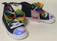 Nickelodeon Jojo Siwa Rainbow Bow Denim Shoes High Tops Shoes Girls Size 10