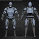 Cyclops Armor Kit 1/12 Xmen Marvel Legends Mezco Unpainted Custom Figure
