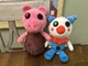 Roblox PIGGY Collectible 8" Stuffed Plush Piggy & CLOWNY Clown PhatMojo