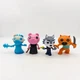 Roblox Piggy Figures Lot of 4 Mini Toys Piggy Willow Frostiggy & Foxy