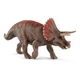 SCHLEICH Dinosaurs Triceratops Toy Figure, Brown/Red (15000)