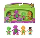 NEW Barney's World Hey Friends Pack Set 4 Toy Figures JHB26 Mattel Fisher Price
