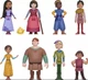 Mattel Disney Wish The Teens Mini Doll Set 8 Posable Dolls & Star Figure Set New
