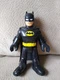 2019 Batman Action Figure 10&rdquo; w Cloth Cape Black Mattel Large Chunky , DC Comics