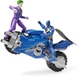 DC Batman The Caped Crusader (2020) BATCYCLE w/JOKER vs. BATMAN 4" Figures!