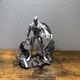 RARE - Anti-Venom Action Figure Marvel Diamond Select 7" White & Black + Stand