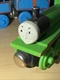 V1 HENRY  ! THOMAS FRIENDS TRAIN WOODEN RAILWAY ! 1992 PAINTED EYES Solid Coal