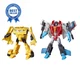 Transformers Toys Heroes and Villains 7 inch(pack of 2), Multicolored