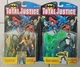 NEW HAWKMAN & GREEN LANTERN TOTAL JUSTICE DC COMICS ACTION FIGURES KENNER! a194