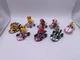 Nintendo Mario Kart Mini Pull Back Car Toy Set Of 8 - 2008, 2014