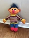 Vintage 1985 Playskool Sesame Street ERNIE 11&rdquo; Plush Doll - 72900 Nice Condition