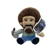 Kidrobot Bob Ross PHUNNY Plush Stuffed Toy Doll Small Multicolor Painter Artist