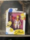 NIP Jakks THE SIMPSONS Homer At Bat Baseball 5" Action Figure With Red Cap & Bat